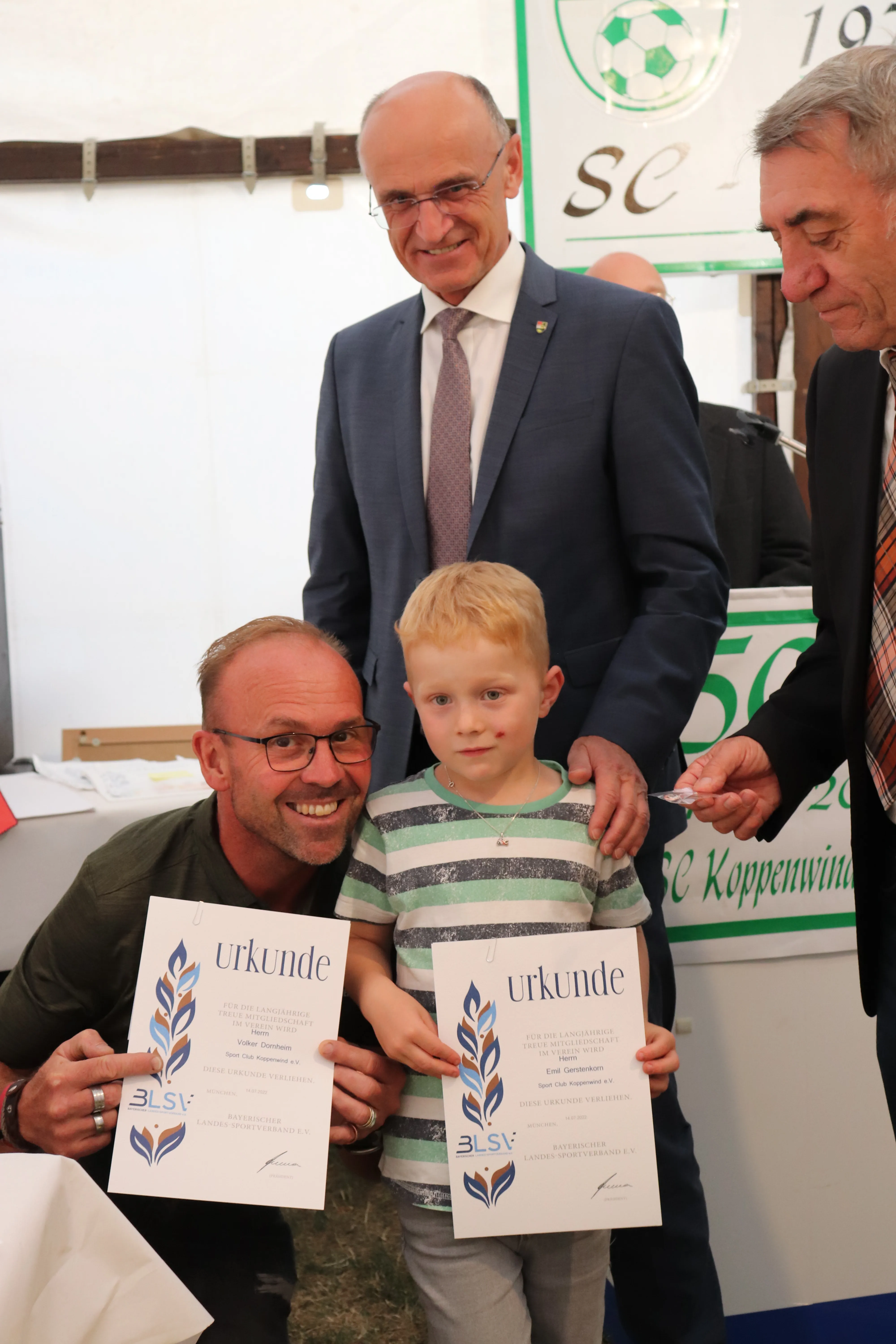 Jubiläum beim SC Koppenwind