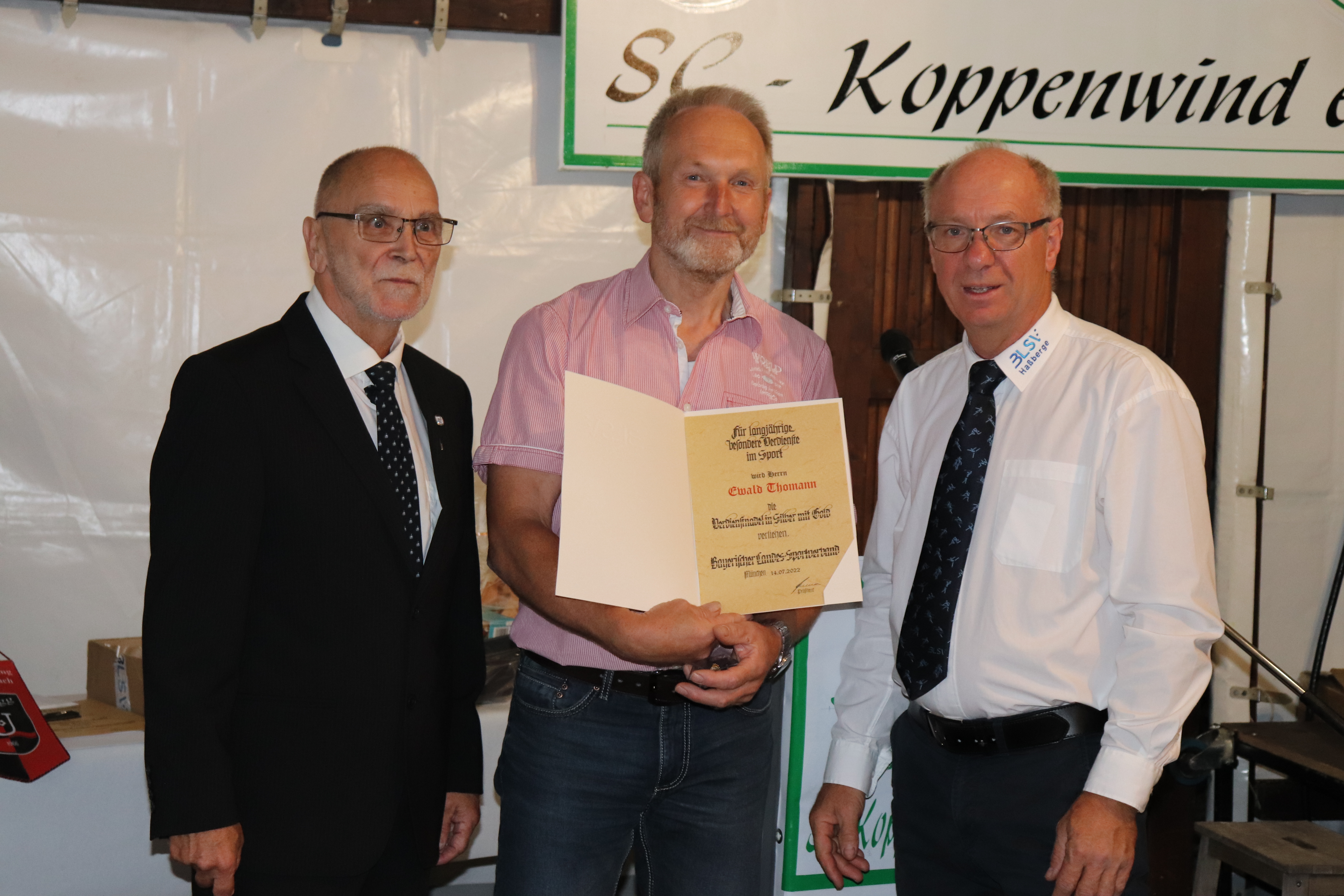 Jubiläum beim SC Koppenwind
